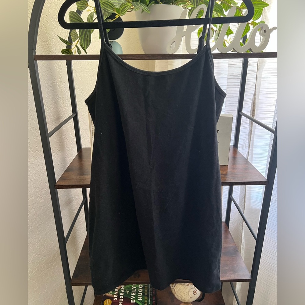 Torrid Black Cotton Blend Top